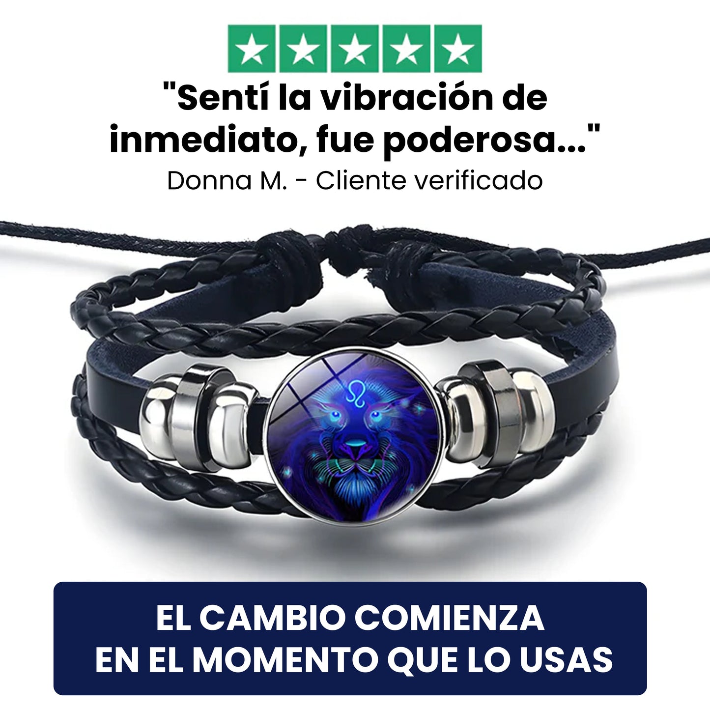 Pulsera Espiritual Leo